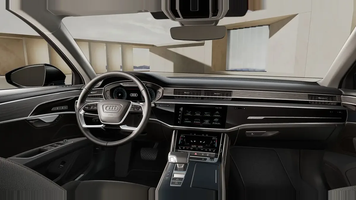 Audi A8 50 TDI 210kW (286CV) Quattro Tiptronic de renting en Valencia — Delantera