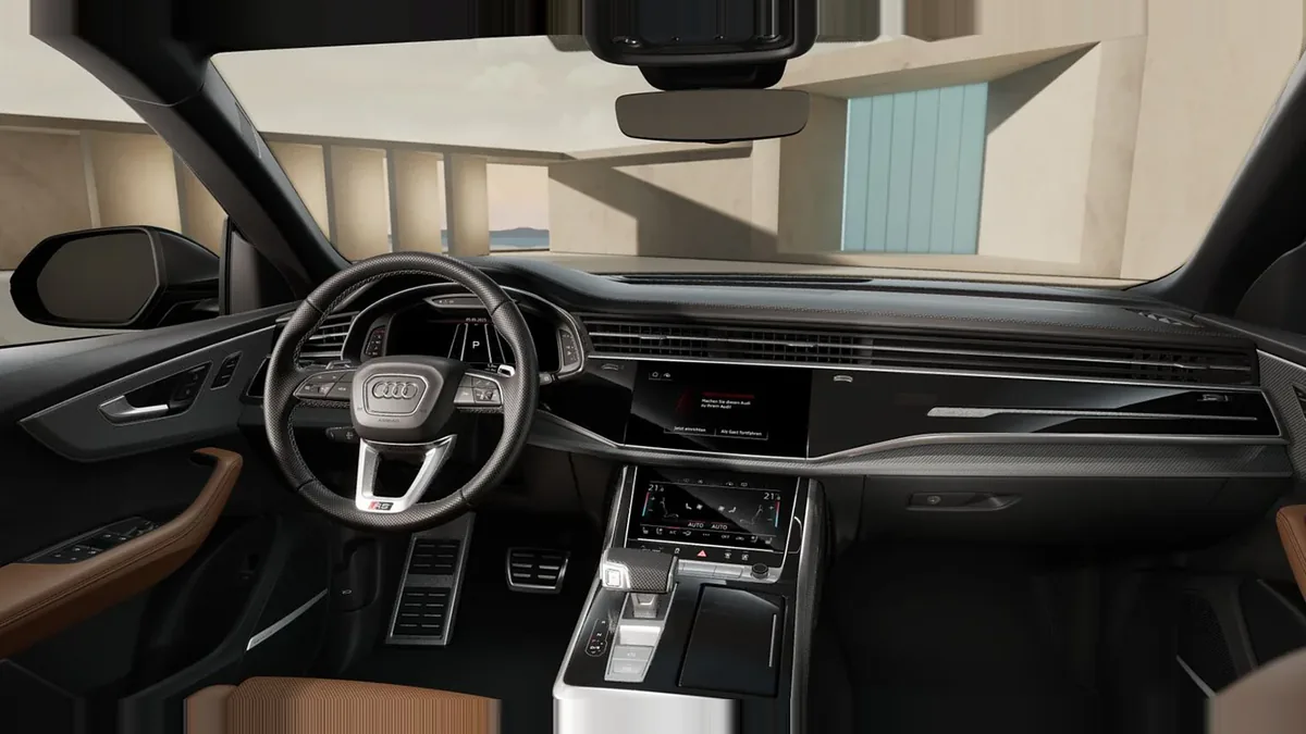 Audi RS Q8 441kW TipTronic de renting en Valencia — Delantera