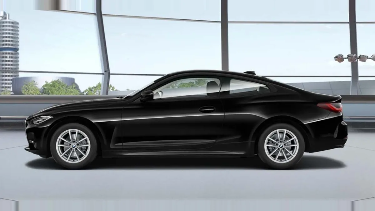 BMW Serie 4 420i Coupé de renting en Valencia — Delantera
