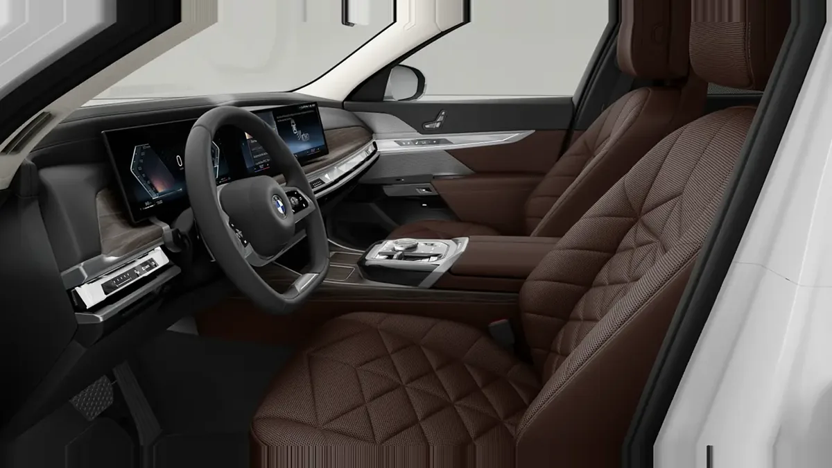 BMW Serie 7 740d xDrive de renting en Valencia — Interior