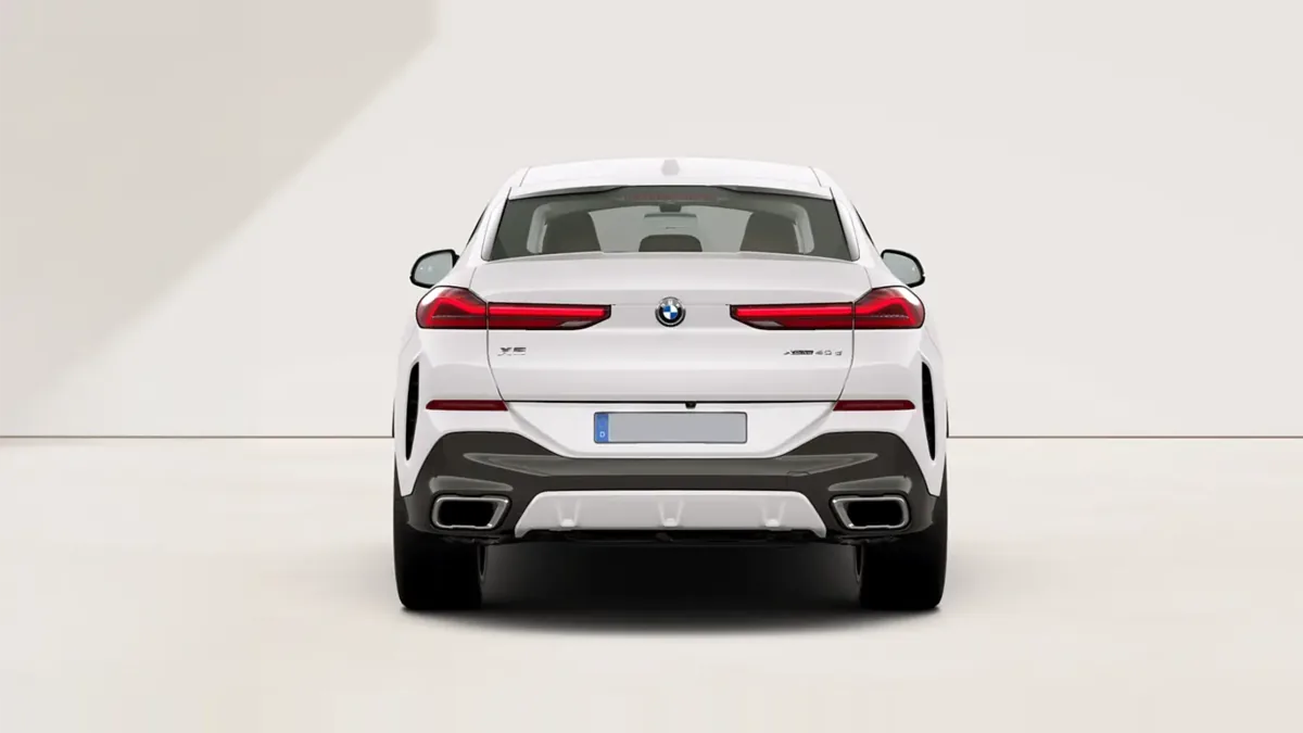 BMW X6 xDrive 40d M Sport de renting en Valencia — Trasera
