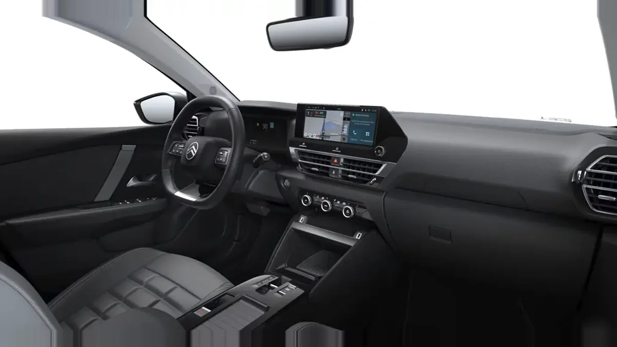 Citroën C4 Hybrid e-DCS6 Max 145CV de renting en Valencia — Interior