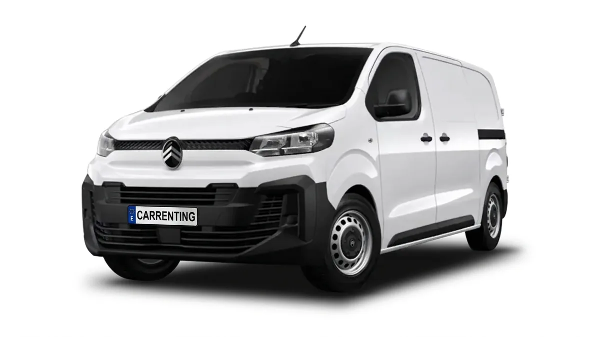 Citroën Jumpy Furgón Talla M BlueHDi 120 S&S de renting en Valencia — Trasera