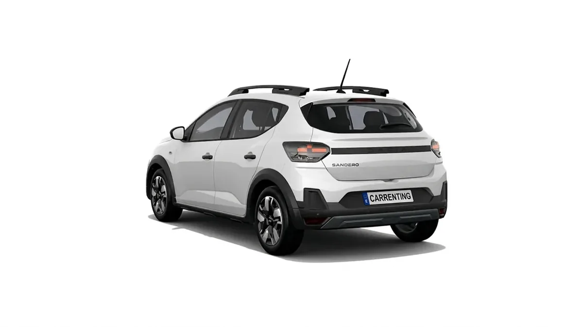 Dacia Sandero Stepway 1.2 Essential ECO-G 120CV de renting en Valencia — Delantera