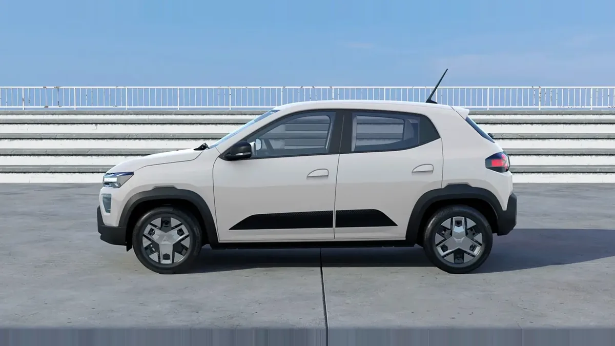 Dacia Spring Expression Electric 33kW (45CV) de renting en Valencia — Lateral
