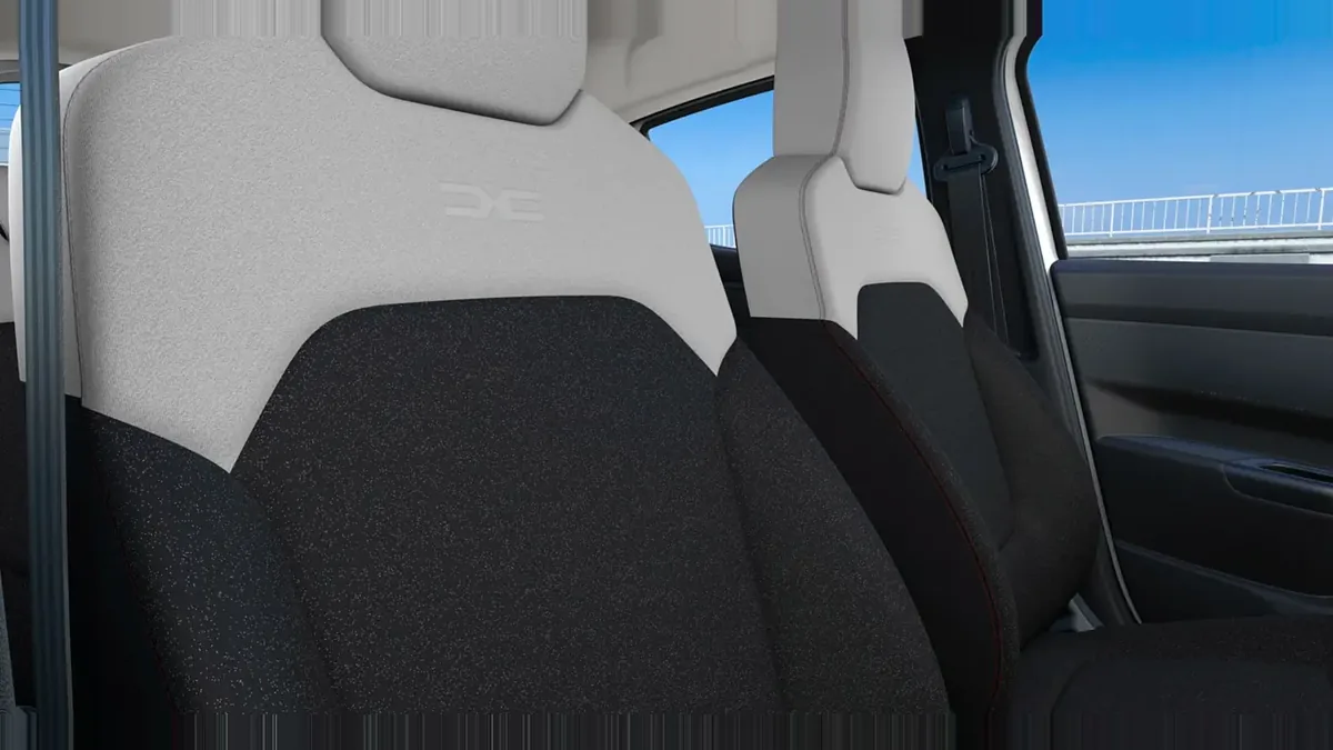 Dacia Spring Expression Electric 33kW (45CV) de renting en Valencia — Interior