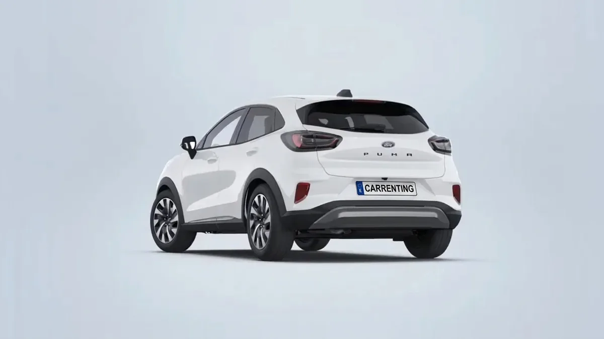 Ford Puma 1.0 EcoBoost MHEV Titanium 125CV de renting en Valencia — Delantera