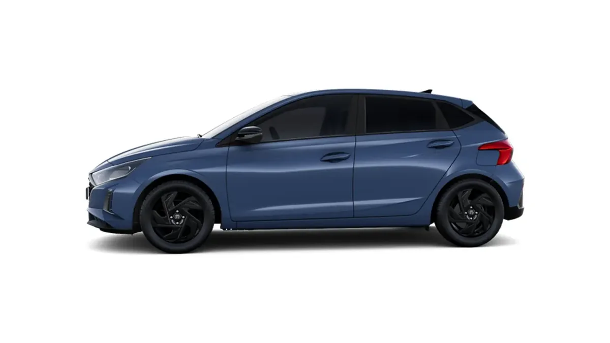 Hyundai i20 1.0T Black Line 90cv MY26 de renting en Valencia — Trasera