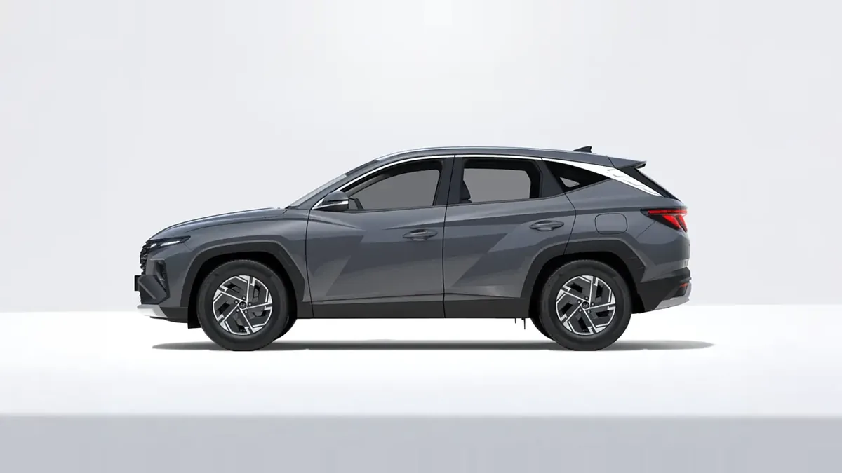 Hyundai Tucson FL 1.6T 239CV HEV AT Klass de renting en Valencia — Delantera