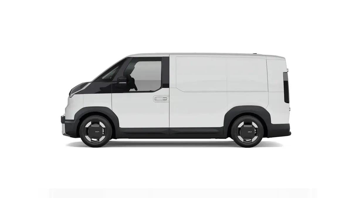 Kia PV5 Cargo L2H1 LR Essential de renting en Valencia — Lateral