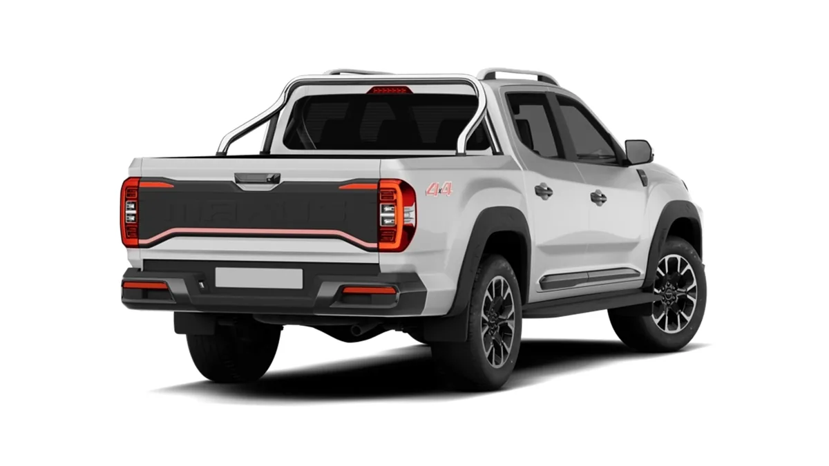 Maxus T60 MAX 4WD 215CV de renting en Valencia — Lateral
