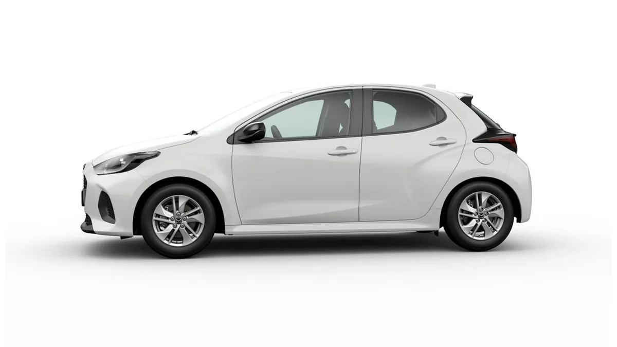 Mazda 2 Hybrid 1.5 85kW 116CV CVT Centre-Line de renting en Valencia — Lateral
