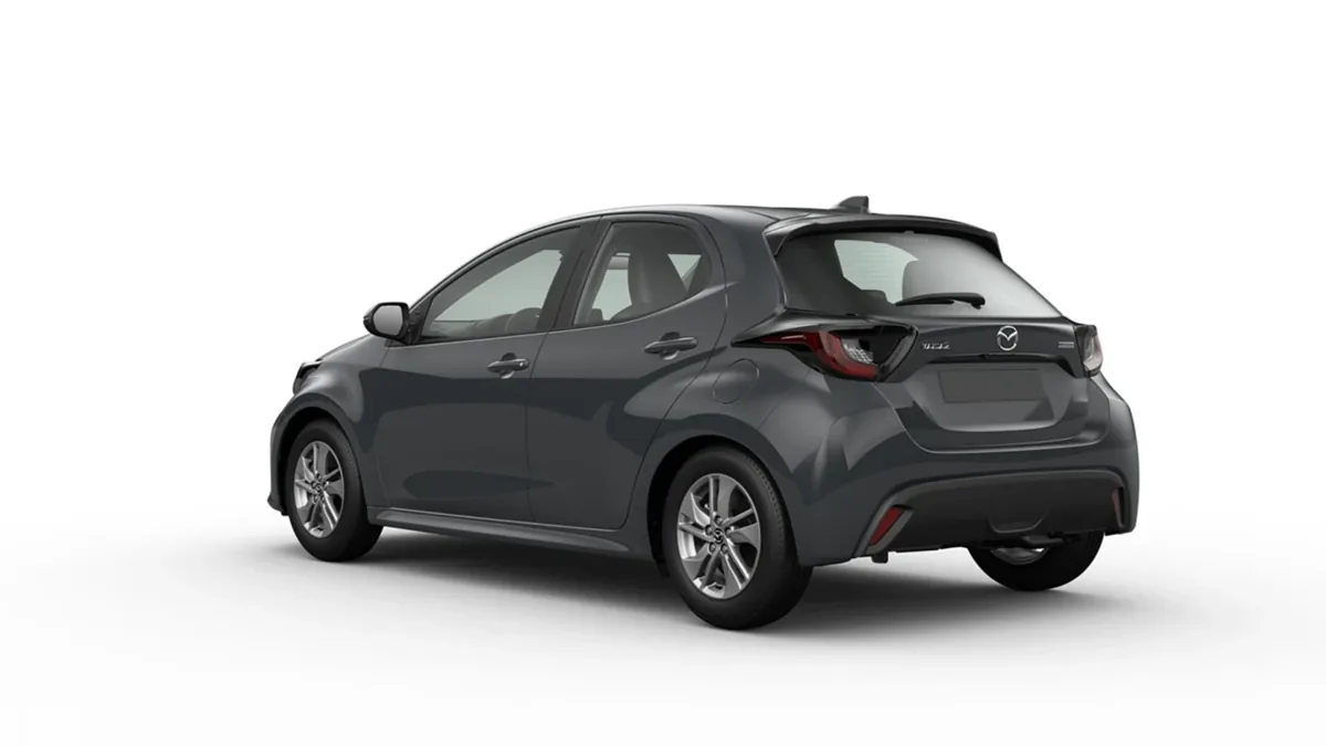 Mazda 2 Hybrid 1.5 85kW 116CV CVT Centre-Line GRY de renting en Valencia — Trasera