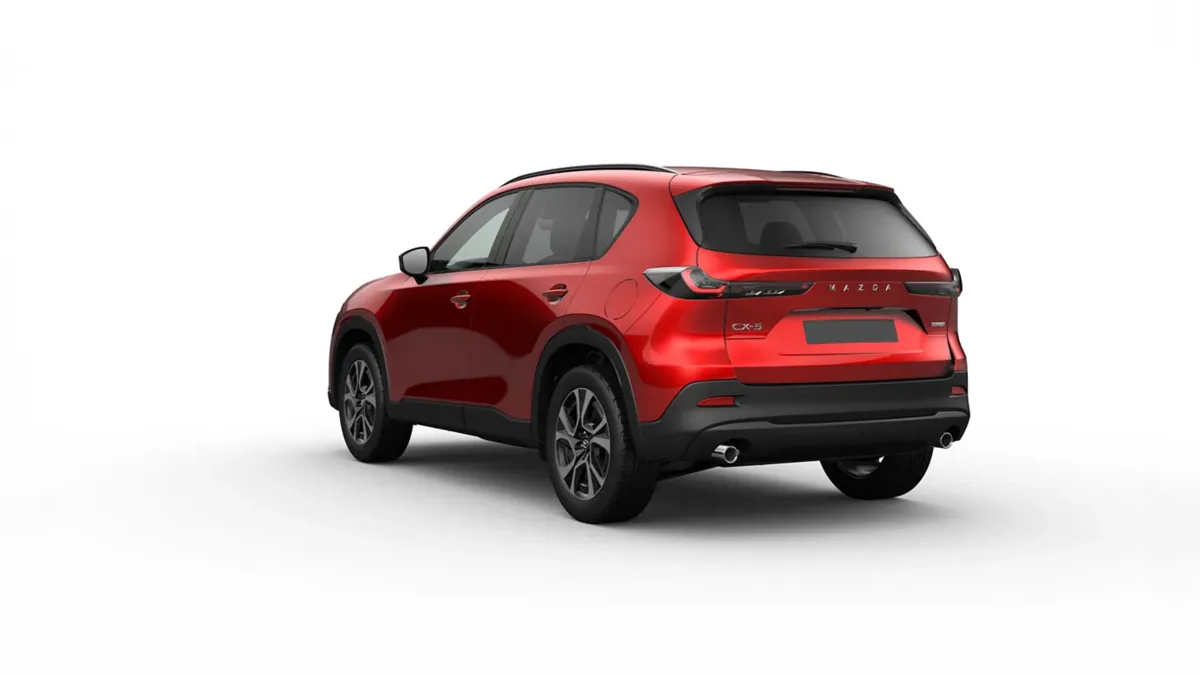 Mazda CX-5 2.5 e-Skyactiv-G MHEV 141cv Centre-Line FWD de renting en Valencia — Trasera