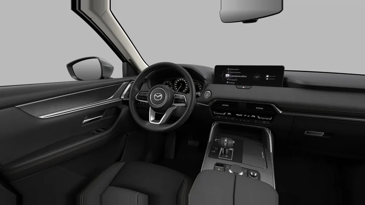 Mazda CX-60 e-Skyactiv D MHEV 8AT RWD Exclusive-Line de renting en Valencia — Delantera
