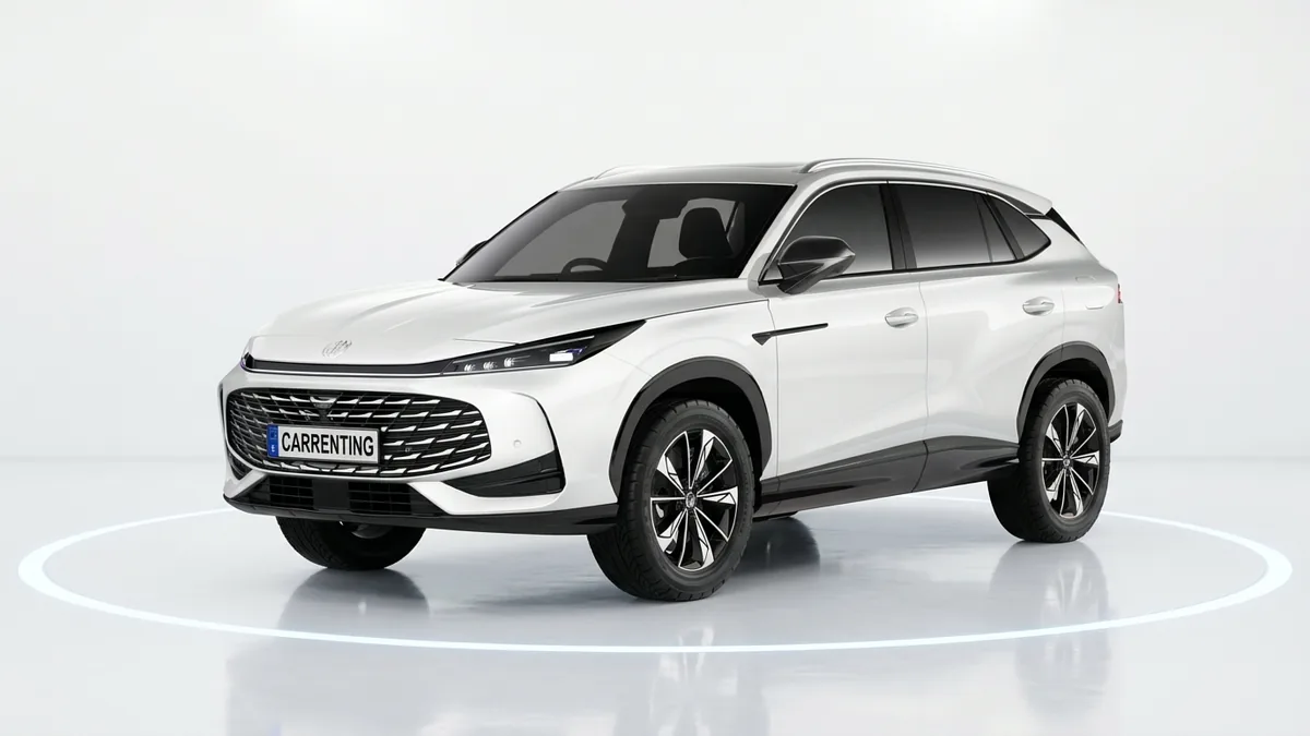 MG HS 1.5 Hybrid Comfort WHT de renting en Valencia — Lateral