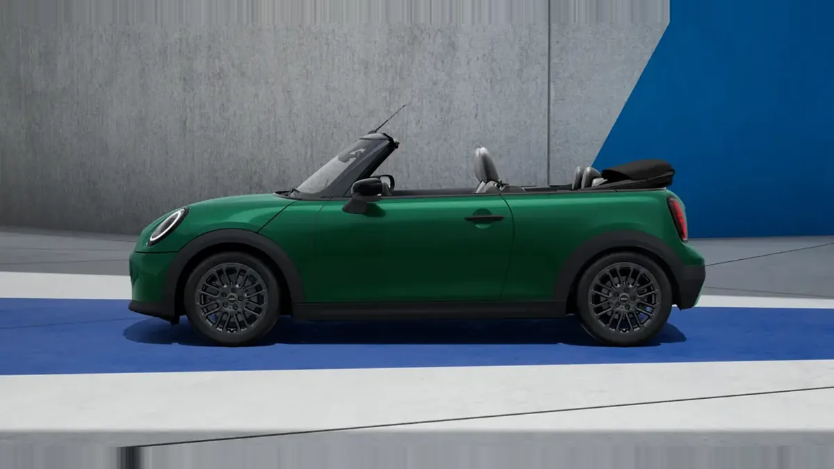 MINI Cooper C Cabrio Classic de renting en Valencia — Lateral