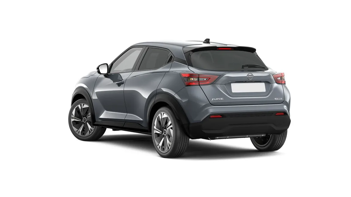 Nissan Juke 1.6 Hybrid Nconnecta 145CV Automático de renting en Valencia — Trasera