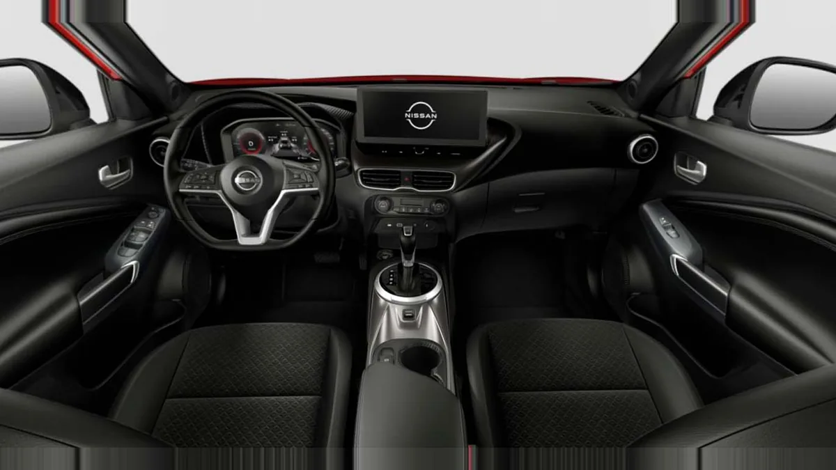 Nissan Juke 1.6 Hybrid Nconnecta 145CV Automático de renting en Valencia — Interior