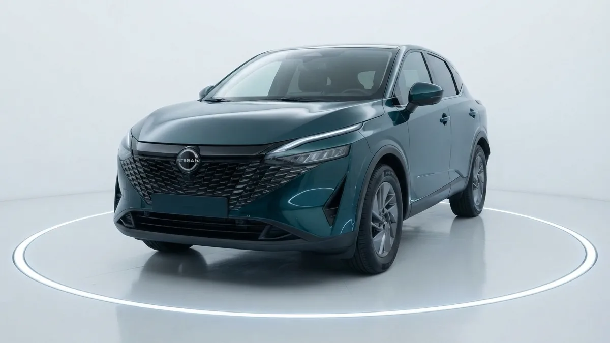 Nissan Qashqai DIG-T 103kW (140CV) MHEV 4x2 Acenta Deep Blue Ocean de renting en Valencia — Lateral