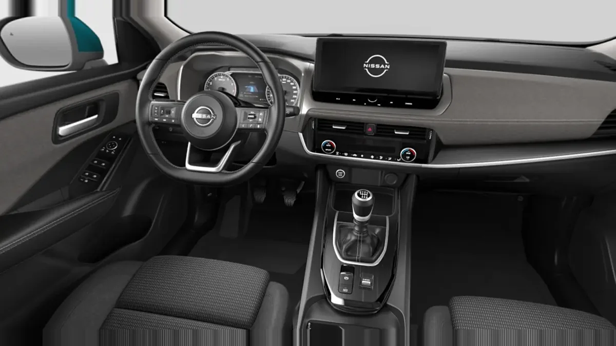 Nissan Qashqai DIG-T 103kW (140CV) MHEV 4x2 Acenta Deep Blue Ocean de renting en Valencia — Delantera