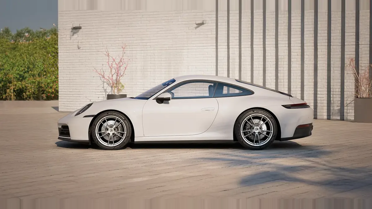 Porsche 911 Carrera de renting en Valencia — Lateral