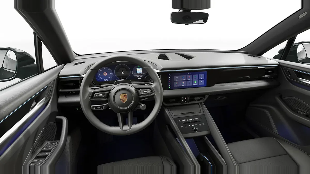 Porsche Macan 4 408CV de renting en Valencia — Delantera