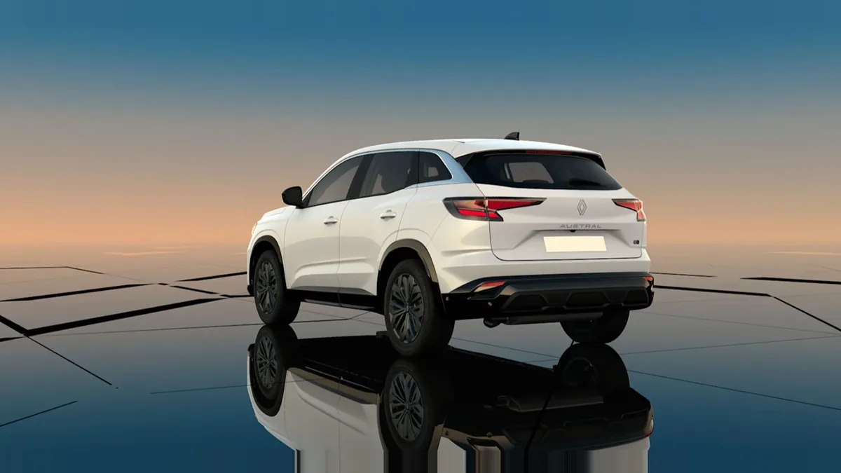 Renault Austral E-Tech Full Hybrid Evolution 147kW de renting en Valencia — Trasera