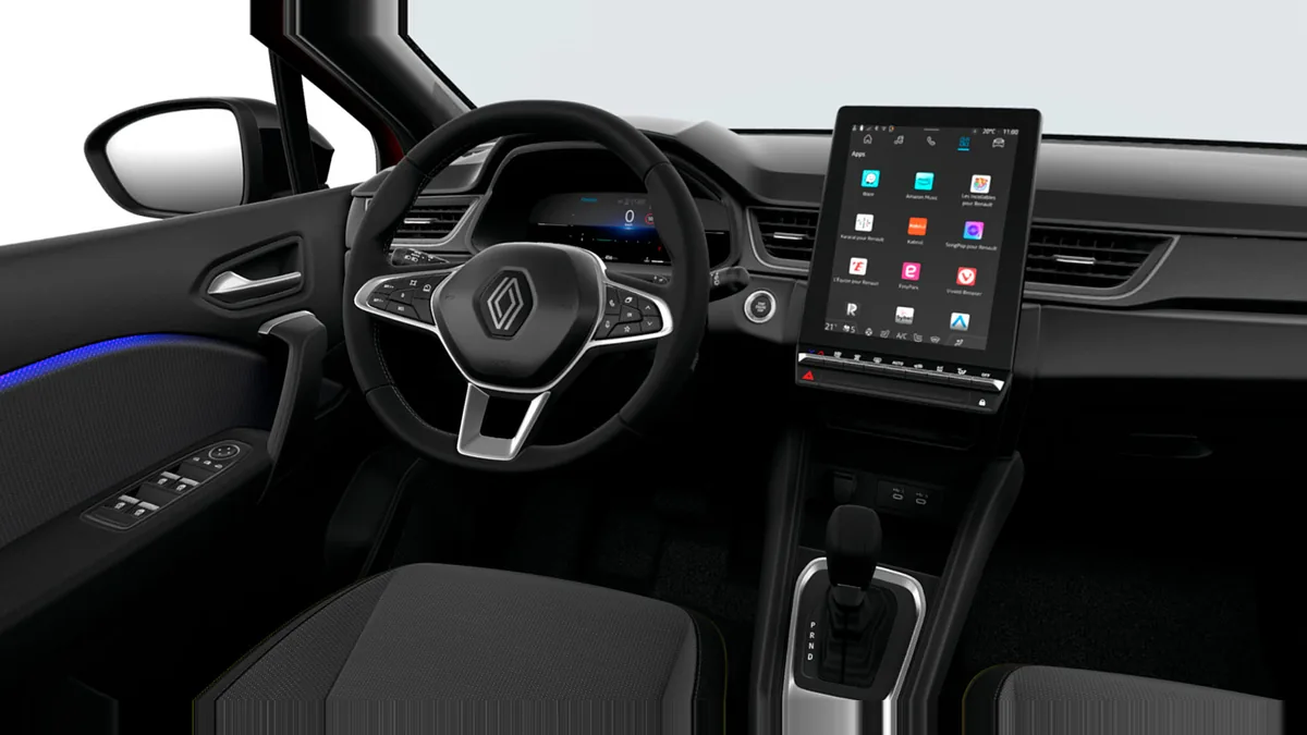 Renault CAPTUR E-TECH Full Hybrid Techno de renting en Valencia — Delantera