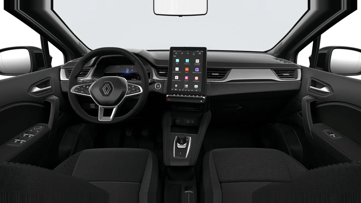Renault Captur Evolution TCE 140cv DCE de renting en Valencia — Interior