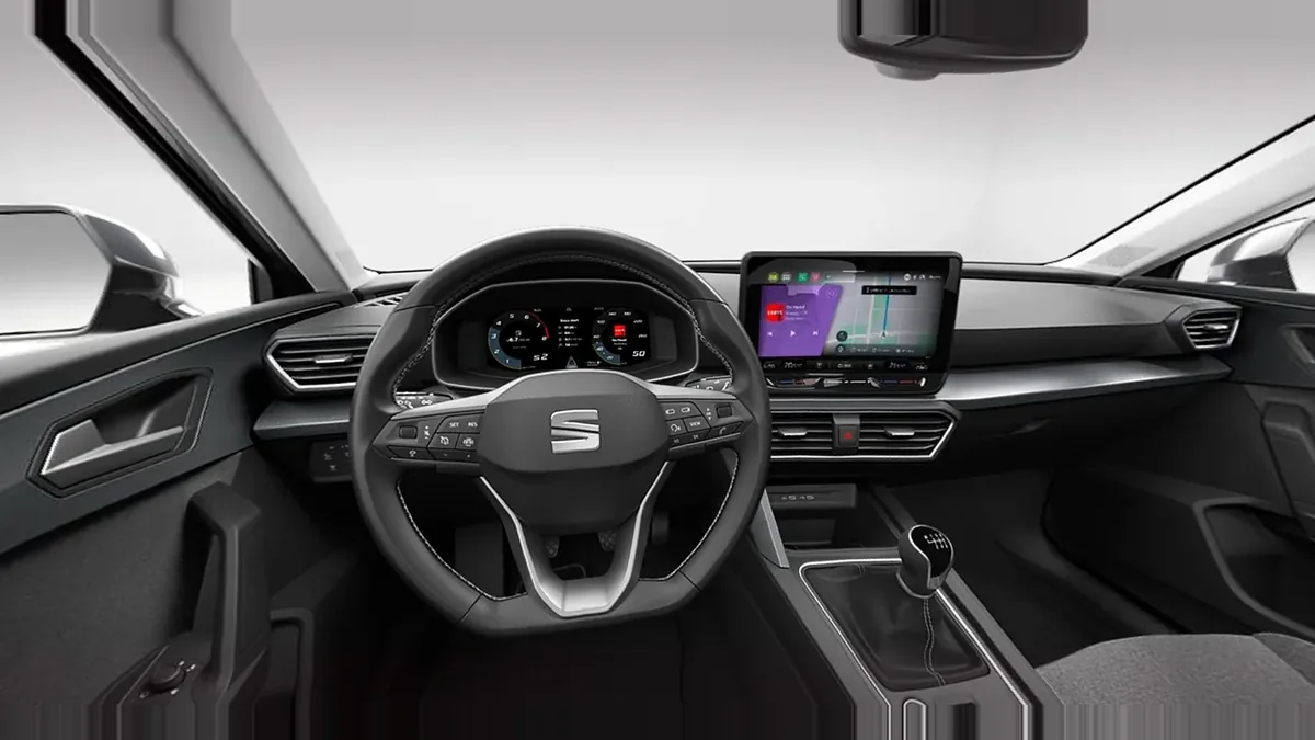 SEAT León 2.0 TDI CR St&Stp XL Fleet Pack de renting en Valencia — Delantera