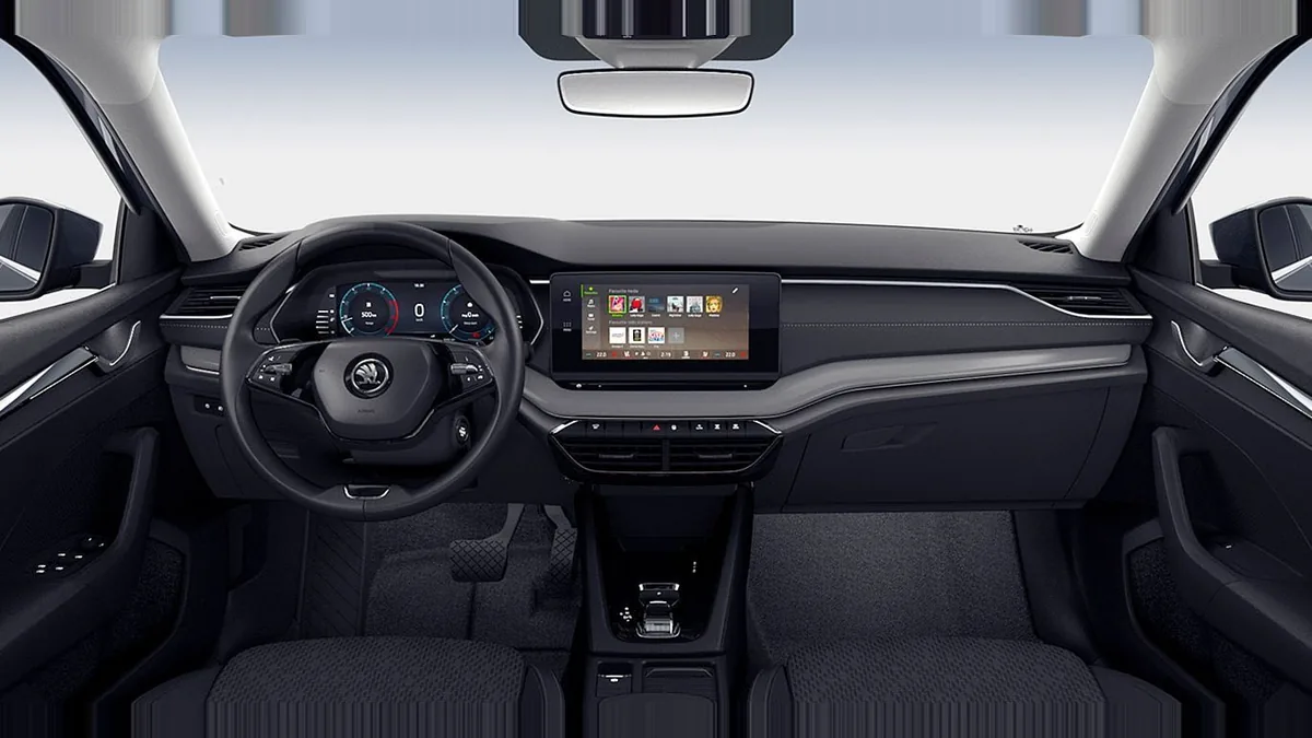 Škoda Octavia Combi Selection 2.0 TDI 150CV DSG 7vel de renting en Valencia — Delantera
